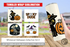 Whimsical Halloween Tumbler Product Image 1