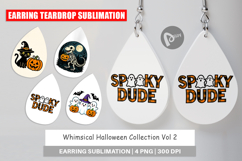 Whimsical Halloween Earring Product Image 1