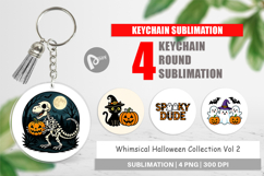 Whimsical Halloween Keychain Product Image 1