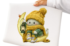 Whimsical Halloween Ghost Clipart Product Image 2