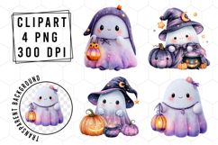 Whimsical Halloween Pumpkin Clipart Product Image 1