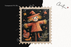 Whimsical Halloween Postage Stamps | Halloween Png Product Image 2