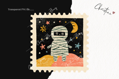 Whimsical Halloween Postage Stamps | Halloween Png Product Image 2