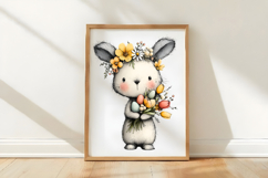 Whimsical Happy Easter Clipart Product Image 3