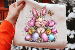 Whimsical Happy Easter Clipart Product Image 2