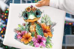 Whimsical Hawaiian Summer Clipart - Hawaiian Summer Png Product Image 2