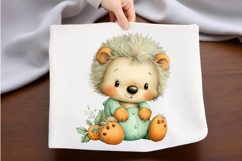 Whimsical Hedgehog Clipart Product Image 2