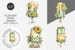 Whimsical Ice-cream Clipart Product Image 1