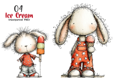 Whimsical Ice Cream Pngs Product Image 1