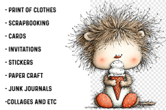 Whimsical Ice Cream Pngs Product Image 3