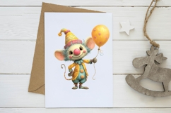 Whimsical kids birthday celebration clipart Product Image 2