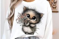 Whimsical Kitten Clipart PNG Product Image 3