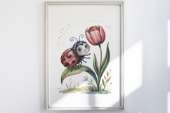 Whimsical Ladybug Clipart Product Image 5