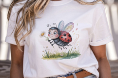 Whimsical Ladybug Clipart Product Image 2
