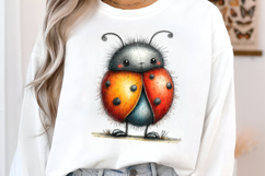 Whimsical Ladybug Clipart Product Image 3
