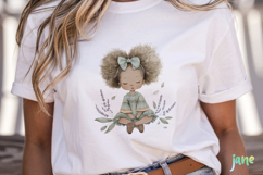 Whimsical Little Girl Clipart Product Image 2