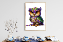 Whimsical Mardi Gras Animals Clipart Product Image 3