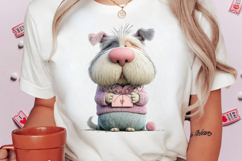 Whimsical Maximus Bulldog Clipart Product Image 2