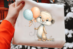 Whimsical Meerkat Clipart Sublimation Product Image 2