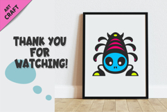 Whimsical Monsters Pack 09. Tshirt, PNG. Product Image 5