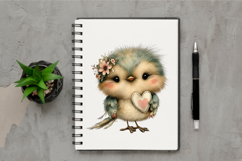 Whimsical Mother Day Birds Clipart Product Image 2