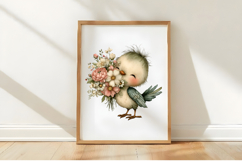 Whimsical Mother Day Birds Clipart Product Image 3