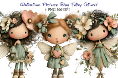 Whimsical Mother Day Fairy Clipart Product Image 1
