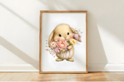 Whimsical Mother's Day Bunny Clipart Product Image 3