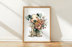 Whimsical Mother's Day Dogs Clipart Product Image 3
