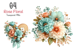 Whimsical Mother’s Day Floral Clipart Product Image 1