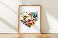 Whimsical Mother's Day Flower Clipart Product Image 3