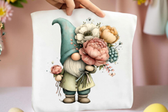 Whimsical Mother's Day Gnome Clipart Product Image 2