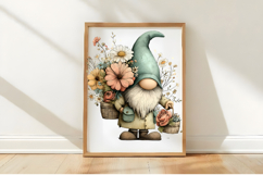 Whimsical Mother's Day Gnome Clipart Product Image 3