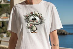 Whimsical Mother's Day Owl Clipart Product Image 2