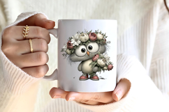 Whimsical Mother's Day Owl Clipart Product Image 3