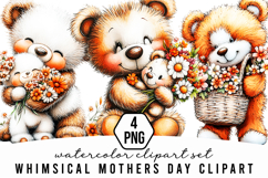 Whimsical Mothers Day Clipart Product Image 1