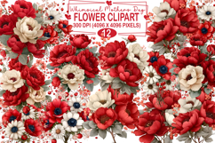 Whimsical Mothers Day Flower Clipart Product Image 1