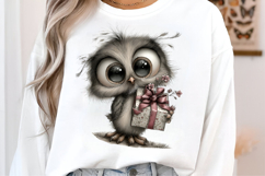 Whimsical Mothers Day Owl Clipart Product Image 3