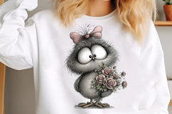 Whimsical Mothers Day Owl Clipart Product Image 2