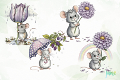 Whimsical Mouse Clipart Product Image 1