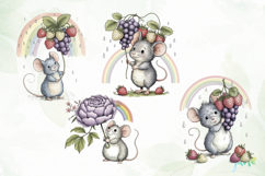 Whimsical Mouse Clipart Product Image 1