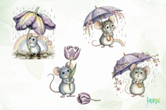 Whimsical Mouse Clipart Product Image 1