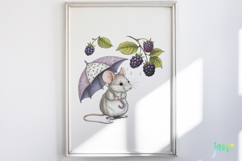Whimsical Mouse Clipart Product Image 2