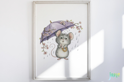 Whimsical Mouse Clipart Product Image 2