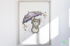Whimsical Mouse Clipart Product Image 2