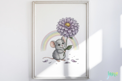 Whimsical Mouse Clipart Product Image 2