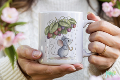 Whimsical Mouse Clipart Product Image 8