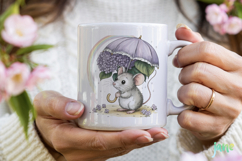 Whimsical Mouse Clipart Product Image 4