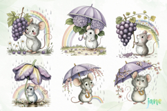 Whimsical Mouse Clipart Product Image 3