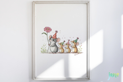 Whimsical Mouse Clipart PNG Product Image 8